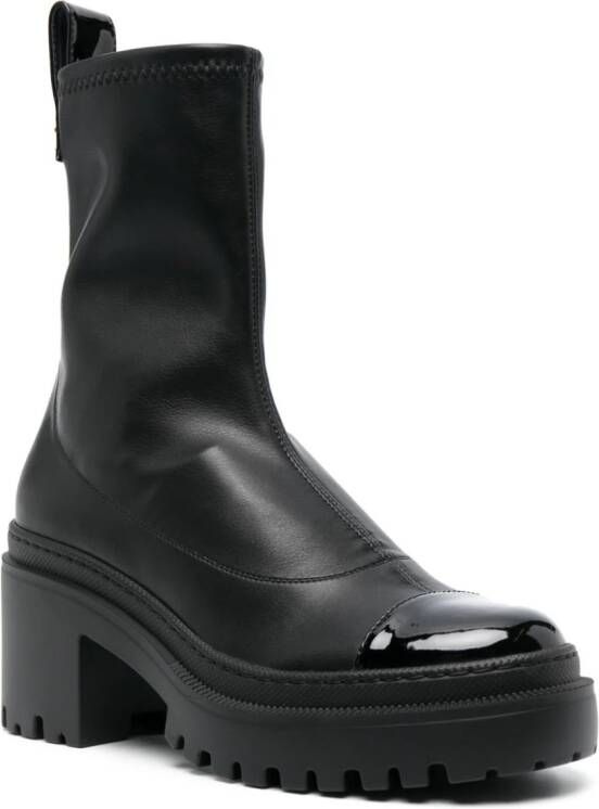 Giuseppe Zanotti Vicentha 70mm leather ankle boots Black