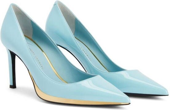 Giuseppe Zanotti Virgyn pointed-toe pumps Blue