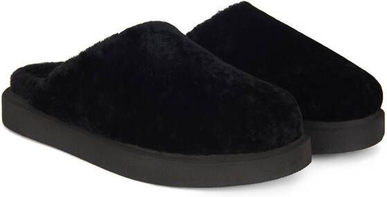 Giuseppe Zanotti Wynter rubber-sole slippers Black
