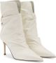 Giuseppe Zanotti Yunah 85mm leather boots White - Thumbnail 2