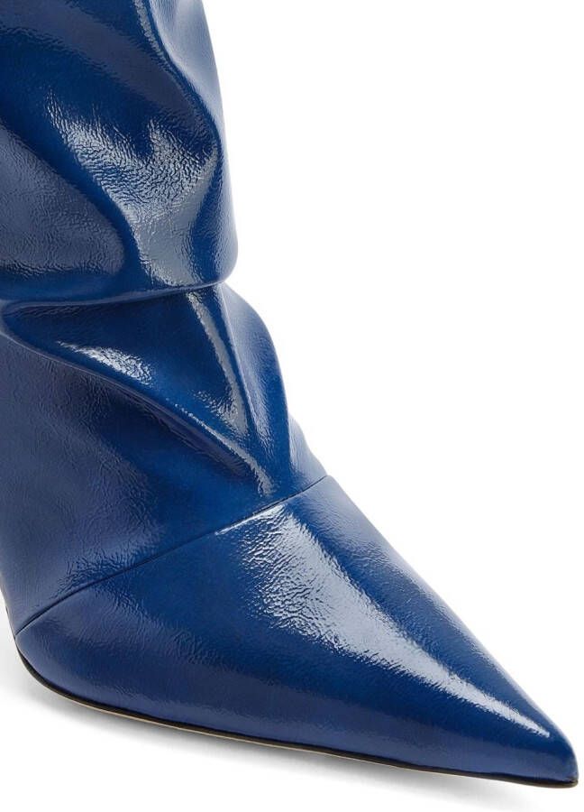 Giuseppe Zanotti Yunah 85mm slouchy boots Blue