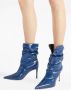 Giuseppe Zanotti Yunah 85mm slouchy boots Blue - Thumbnail 5