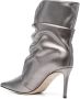 Giuseppe Zanotti Yunah 90mm slouchy boots Silver - Thumbnail 3