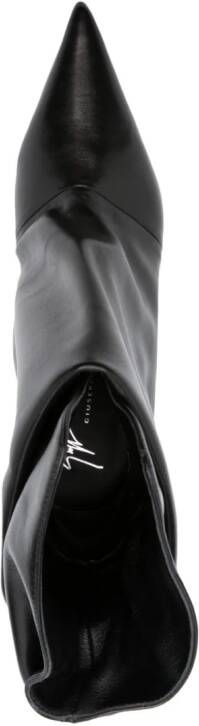 Giuseppe Zanotti Yunah leather boots Black