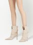Giuseppe Zanotti Yunah suede 85mm ankle boots Neutrals - Thumbnail 4