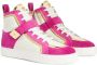 Giuseppe Zanotti Zenas high-top panelled sneakers Pink - Thumbnail 2