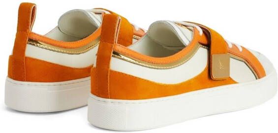 Giuseppe Zanotti Zenas low-top sneakers Orange