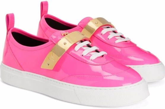Giuseppe Zanotti Zenas low-top sneakers Pink
