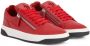 Giuseppe Zanotti zip-detail low-top sneakers Red - Thumbnail 2