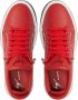 Giuseppe Zanotti zip-detail low-top sneakers Red - Thumbnail 4
