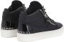 Giuseppe Zanotti zip-details leather sneakers Black - Thumbnail 3