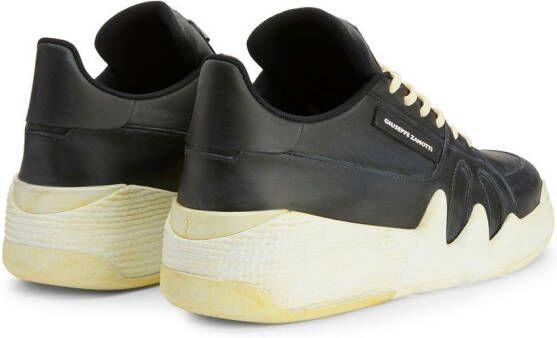 Giuseppe Zanotti zip-details low-top sneakers Black