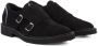 Giuseppe Zanotti zip-trimmed suede loafers Black - Thumbnail 2