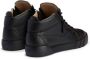 Giuseppe Zanotti zip-up high-top leather sneakers Black - Thumbnail 3