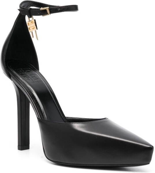 Givenchy 125mm leather pointed pumps Black