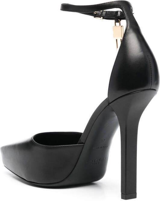 Givenchy 125mm leather pointed pumps Black