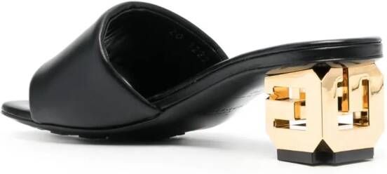 Givenchy 4G 55mm leather mules Black
