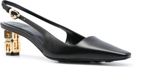 Givenchy 4G Cube slingback pumps Black