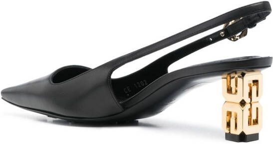 Givenchy 4G Cube slingback pumps Black