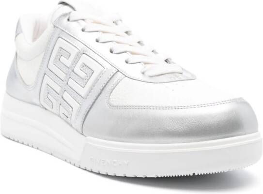 Givenchy 4G-embellished leather sneakers White