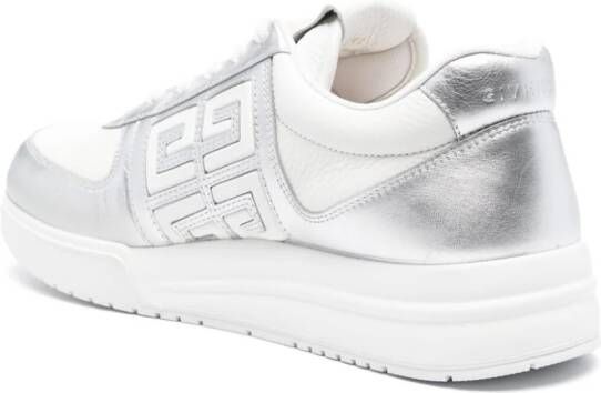 Givenchy 4G-embellished leather sneakers White
