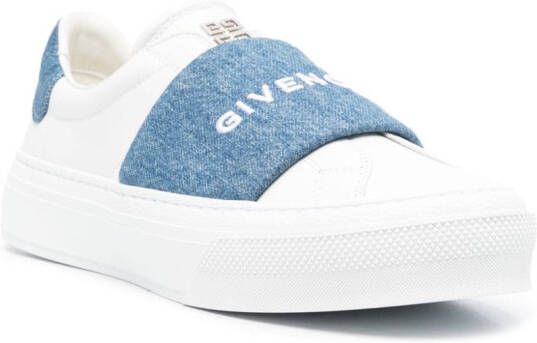 Givenchy 4G motif slip-on sneakers White