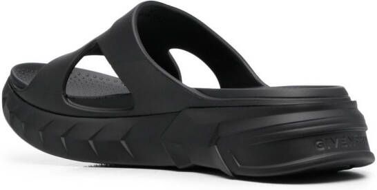 Givenchy 4G-print platform slides Black