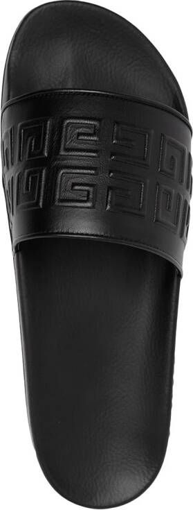 Givenchy 4G slide sandals Black