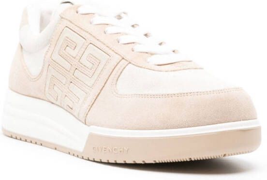 Givenchy 4G suede sneakers Neutrals