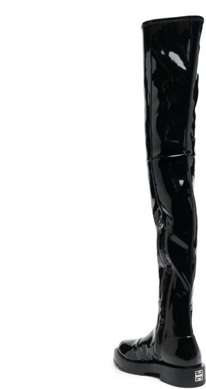 Givenchy 4G thigh-high boots Black