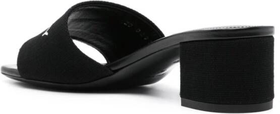 Givenchy 50mm logo-print sandals Black