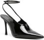 Givenchy 95mm patent leather slingback pumps Black - Thumbnail 2