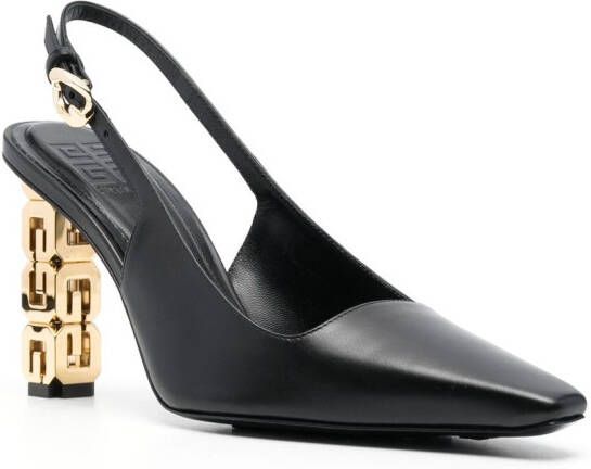 Givenchy buckle-strap pointed-toe pumps Black