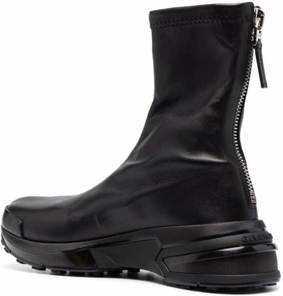 Givenchy chunky-sole zip-fastening ankle boots Black