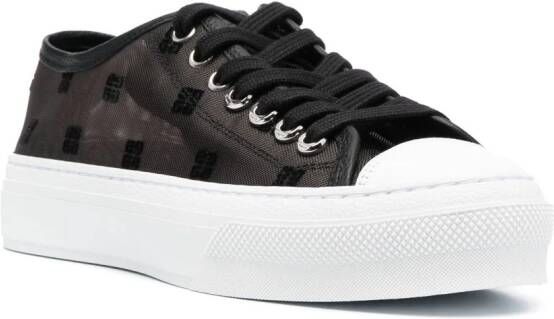 Givenchy City 4G mesh sneakers Black