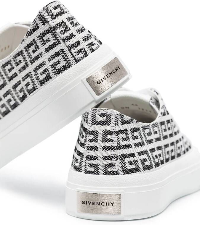Givenchy City 4G-monogram low-top sneakers White