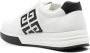 Givenchy contrasting-logo leather sneakers White - Thumbnail 2