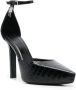 Givenchy croco-embossed design pumps Black - Thumbnail 2
