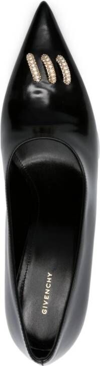 Givenchy crystal-embellished pointed pumps Black