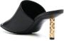 Givenchy G Cube 75mm leather mules Black - Thumbnail 3