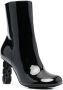 Givenchy G Cube 95mm leather ankle boots Black - Thumbnail 2