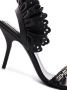 Givenchy G Woven slingback sandals Black - Thumbnail 4