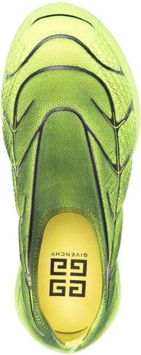 Givenchy gradient-effect slip-on sneakers Green