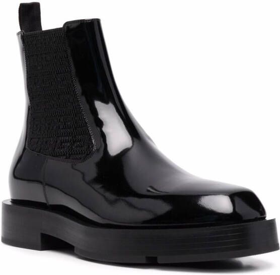 Givenchy high-shine finish boots Black