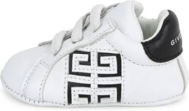 Givenchy Kids 4G leather sneakers White