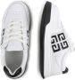 Givenchy Kids 4G-logo leather sneakers White - Thumbnail 4