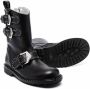 Givenchy Kids buckled stud-embellished boots Black - Thumbnail 2