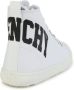 Givenchy Kids logo-print high-top sneakers White - Thumbnail 3