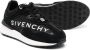 Givenchy Kids Runner logo-print low-top sneakers Black - Thumbnail 2