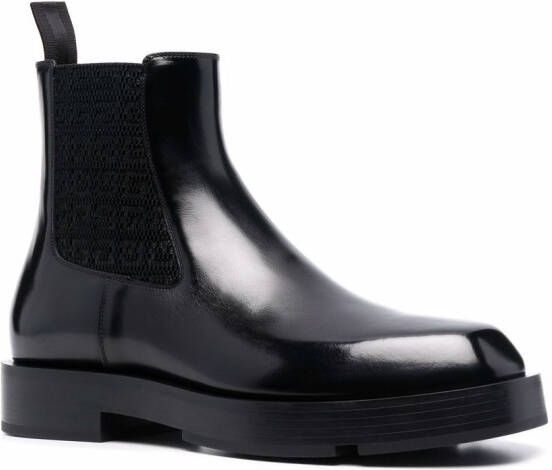 Givenchy leather Chealsea boots Black
